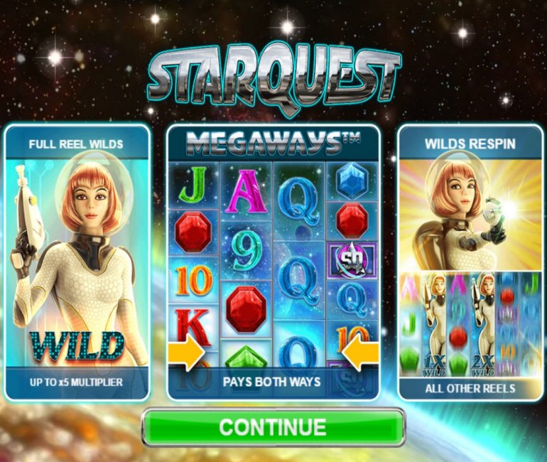 starquest slot megaways